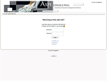 Tablet Screenshot of moodle.axpe.com